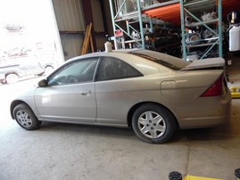 2003 HONDA CIVIC LX BEIGE COUPE 17L AT A18837